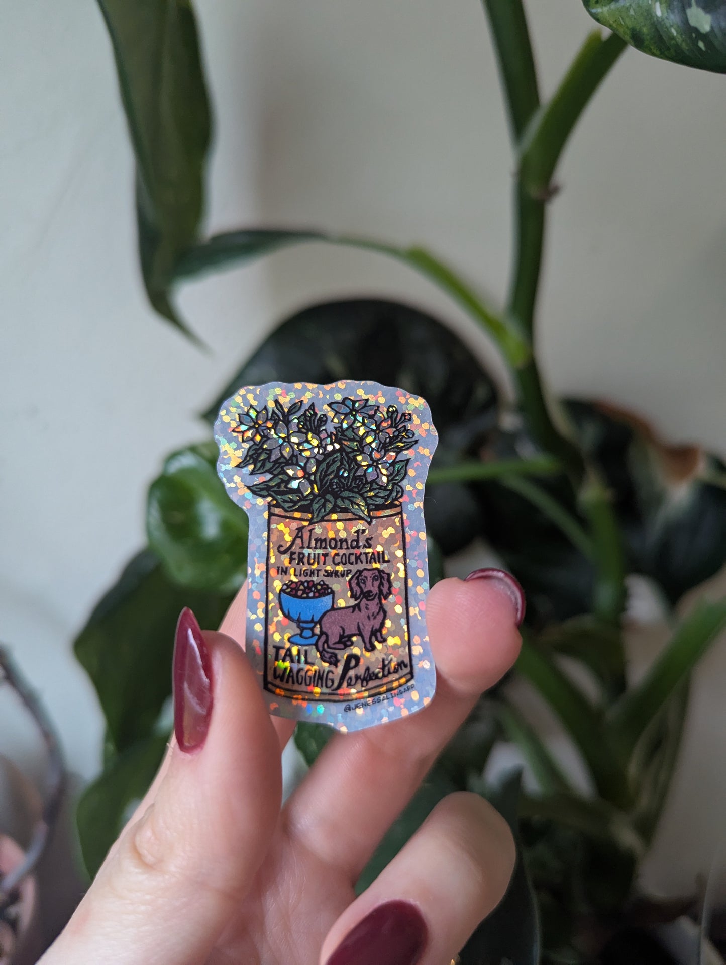 Almond's Fruit Cocktail - Relief Print