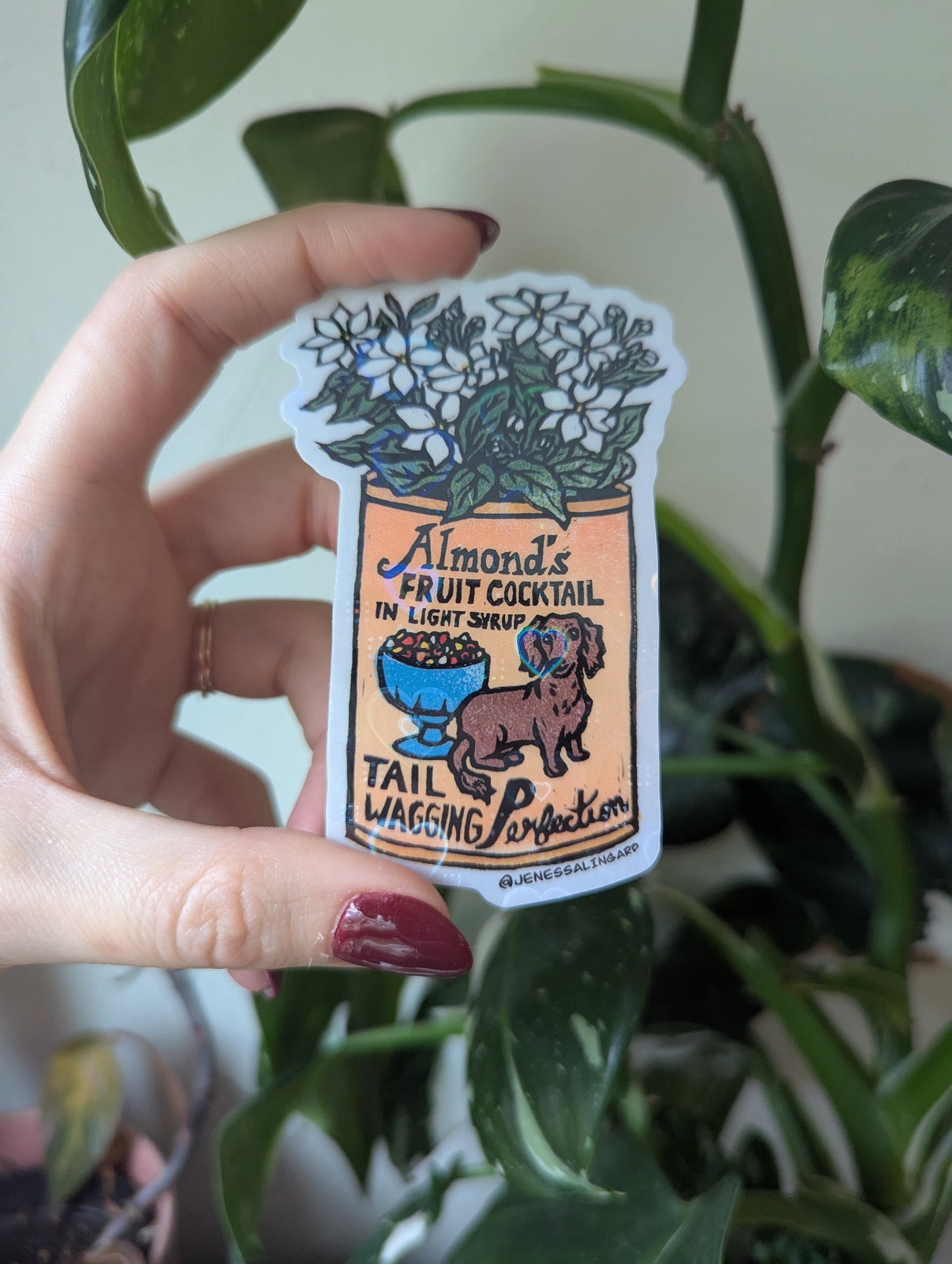 Almond's Fruit Cocktail - Relief Print