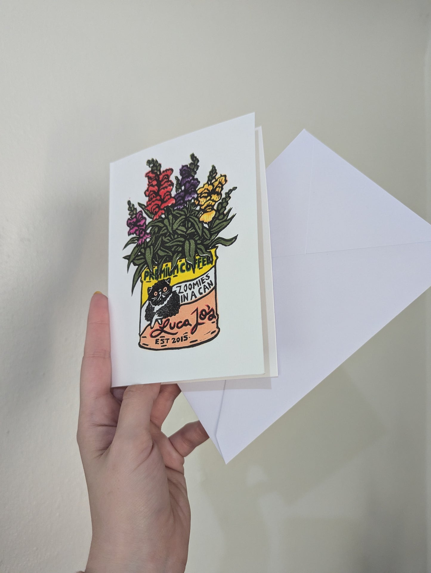 2024 Patreon Notecard + Envelope