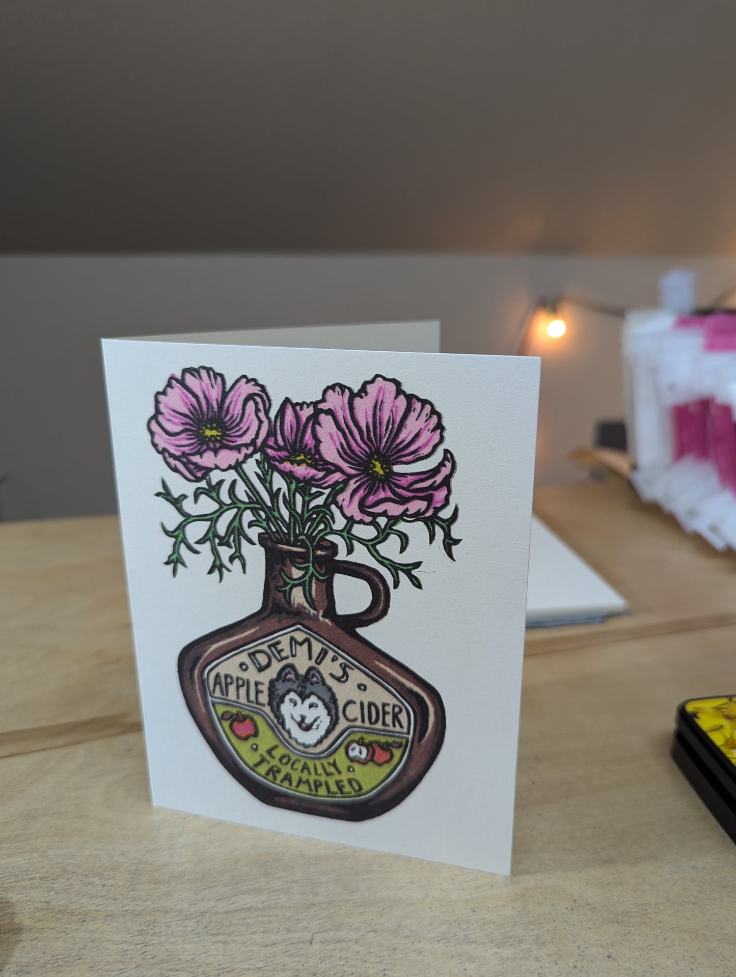 2024 Patreon Notecard + Envelope