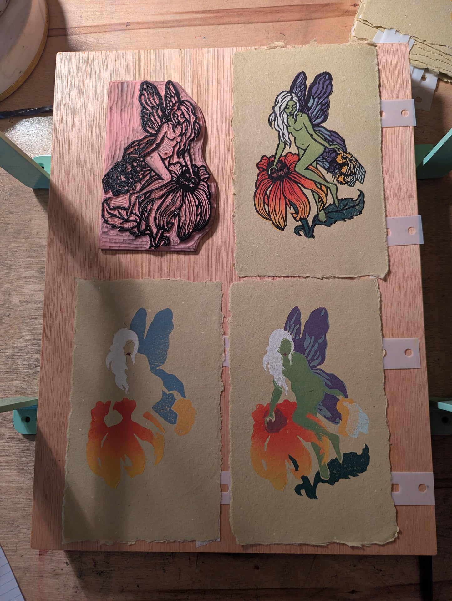 Fairy - Original Limited Edition Relief Print