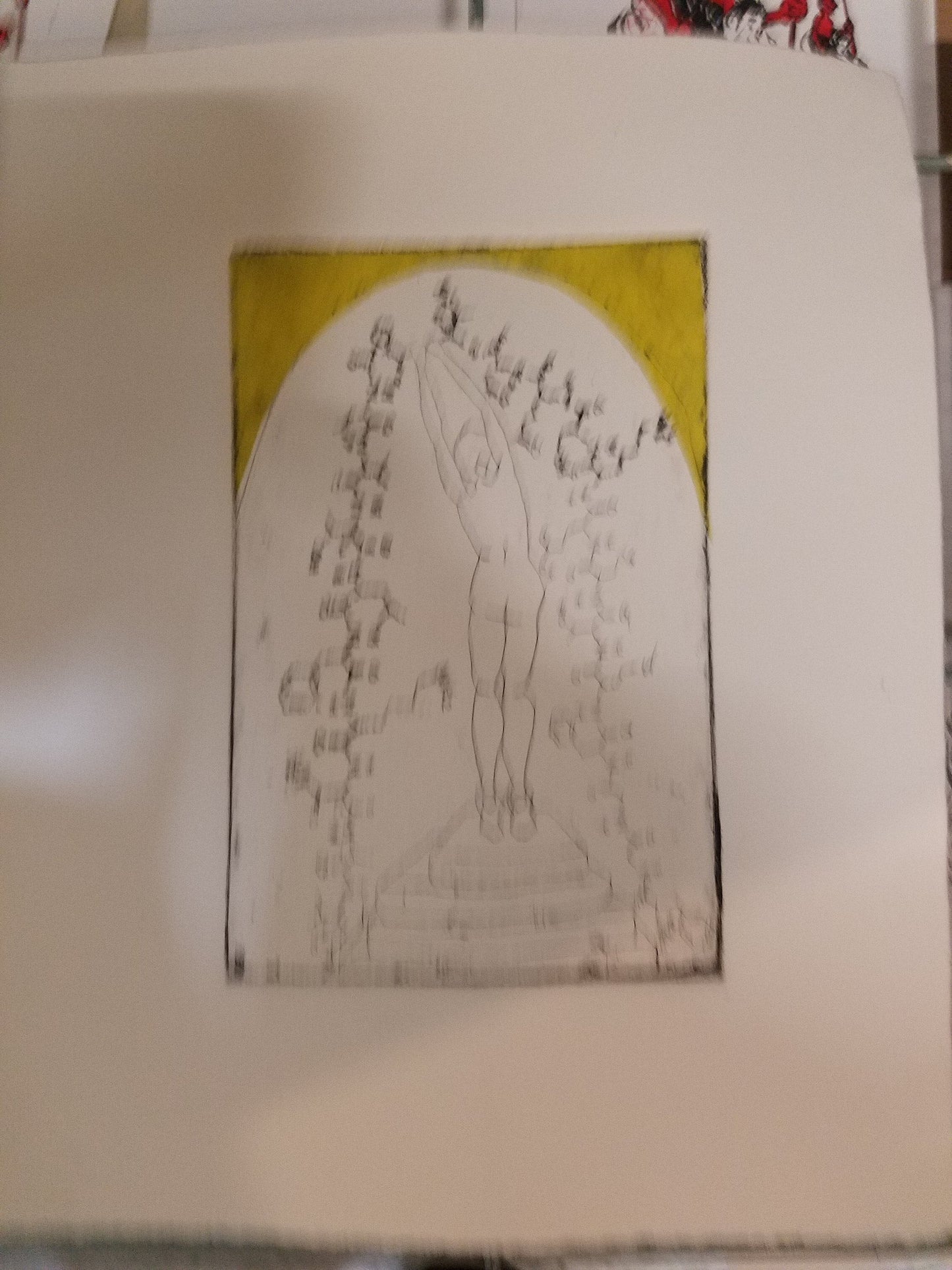 Happiness- Intaglio Print