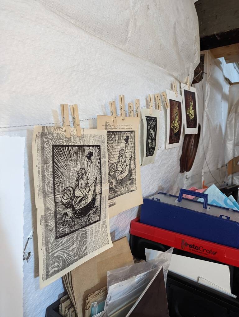 Persephone- life and Death - Single color version