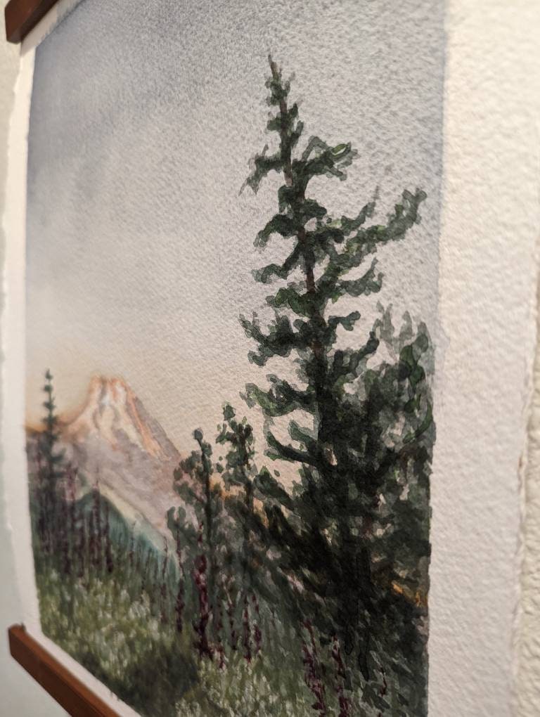 Mount Rainer - Original Watercolor