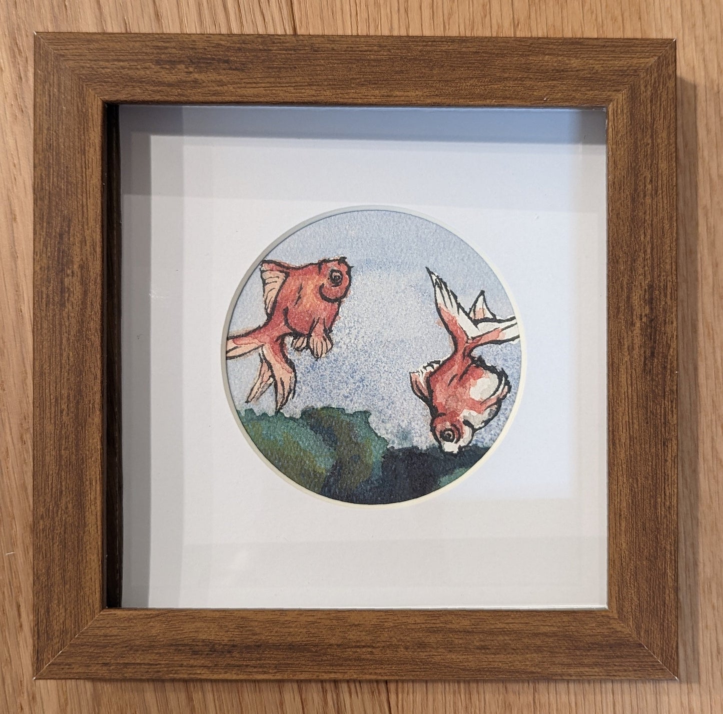 Moss Friend - Watercolor Giclee Print on Heavy Weight Textured Paper