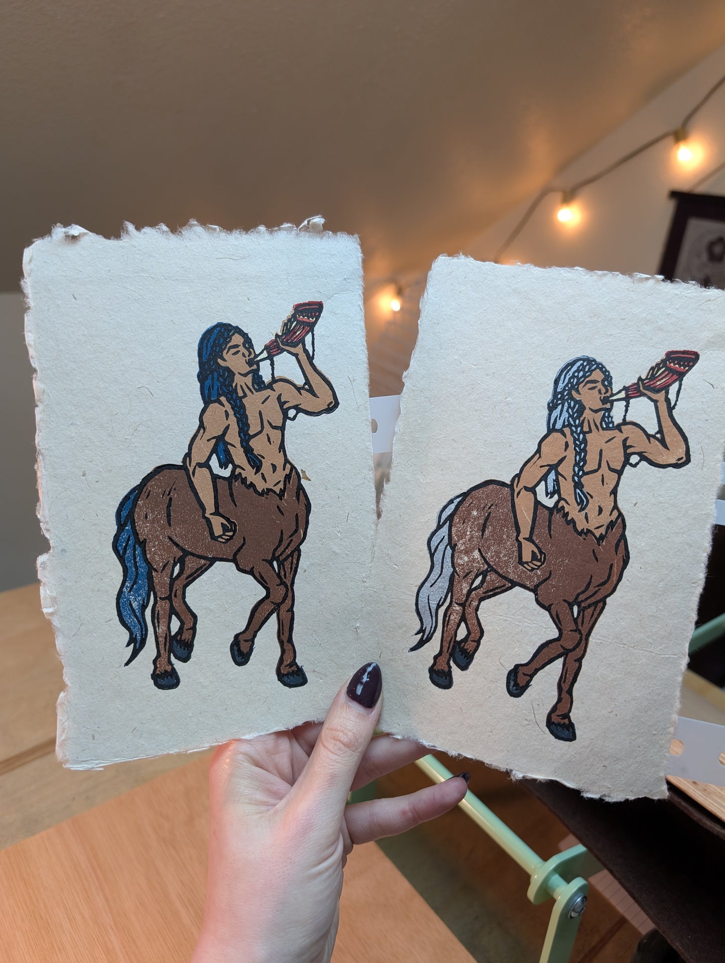 Centaur - Original Limited Edition Relief Print