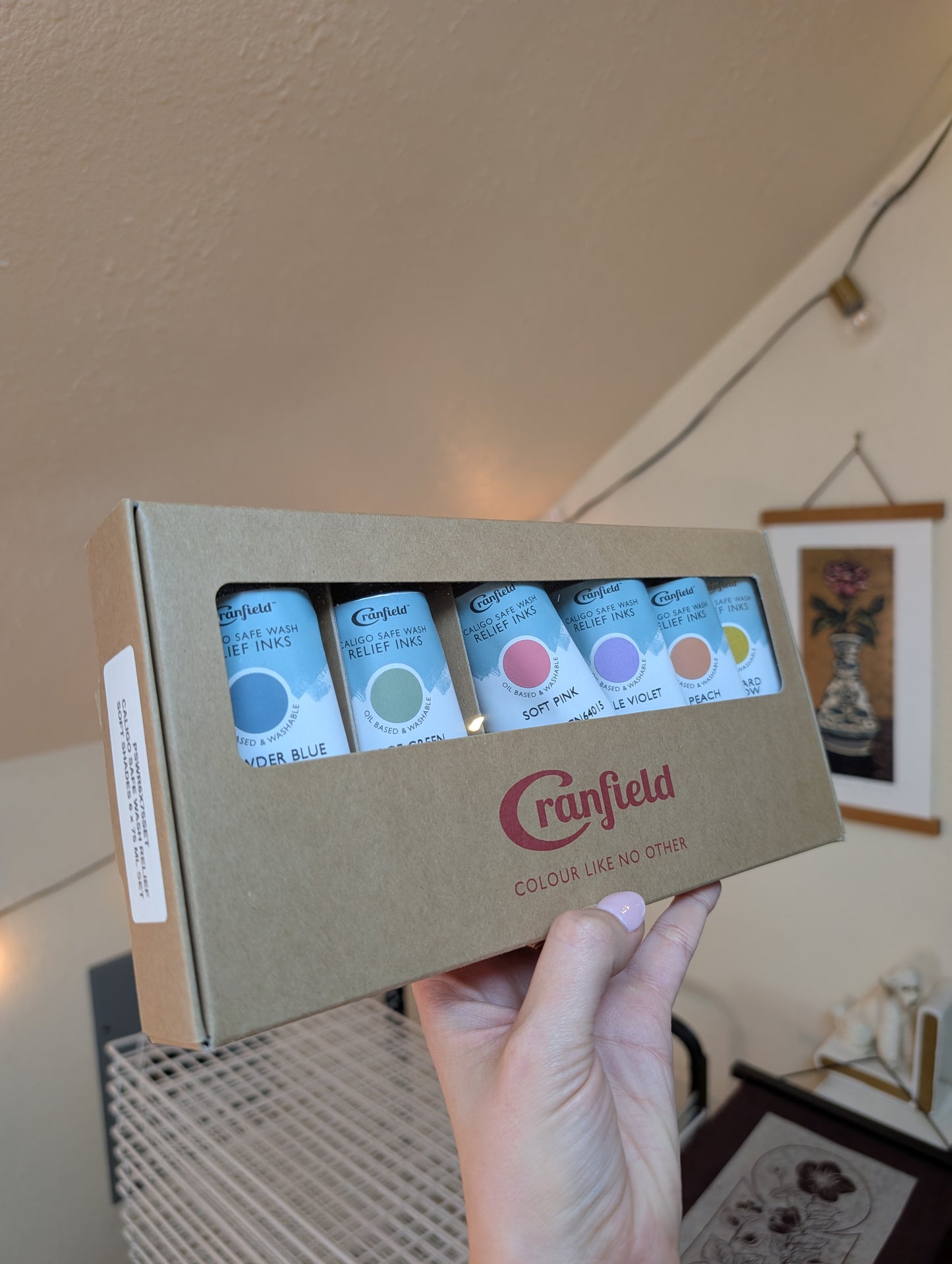Caligo Safe Wash Ink -Set of 6 (Soft Shades)
