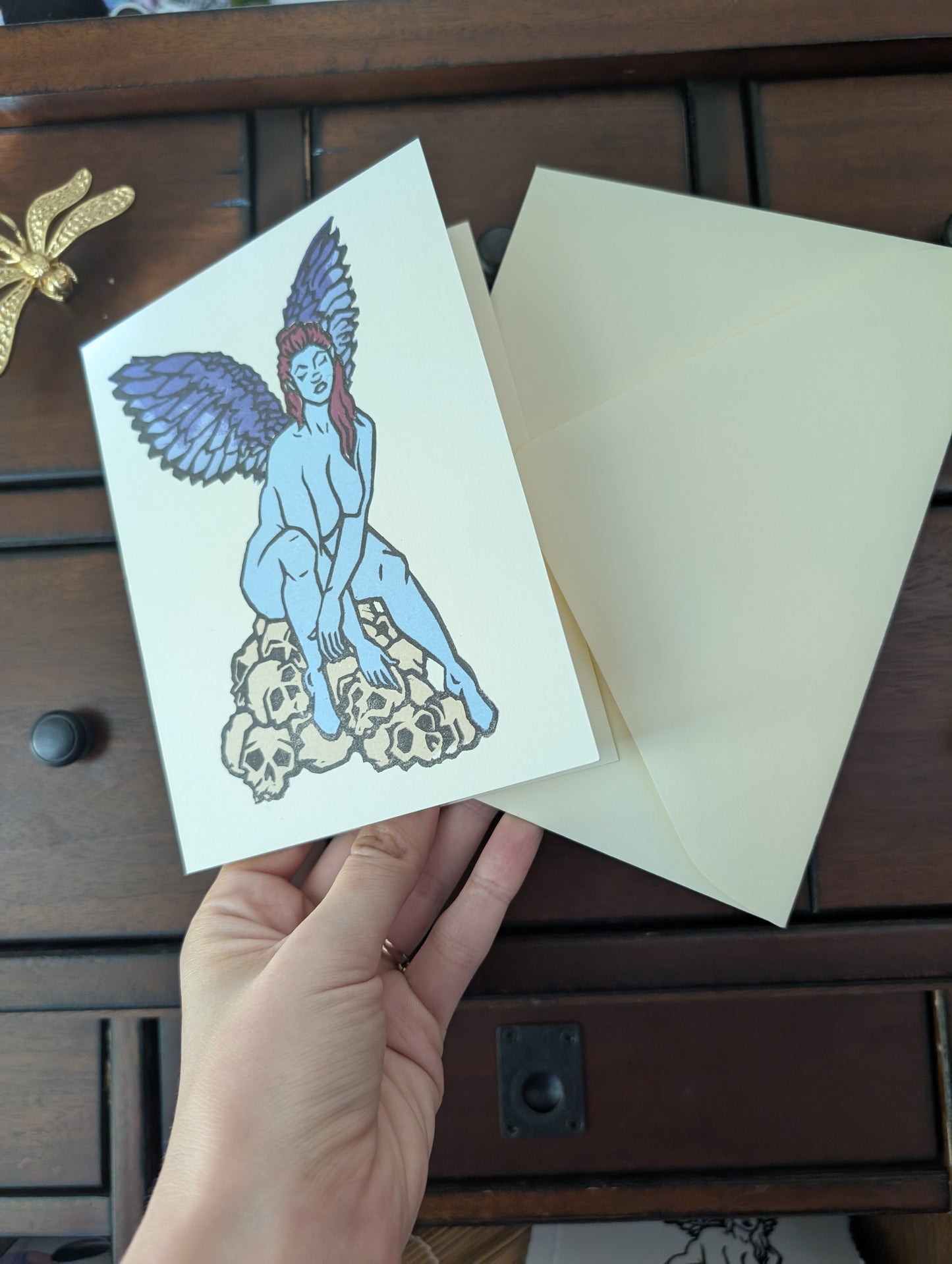 2025 Patreon Notecard + Envelope