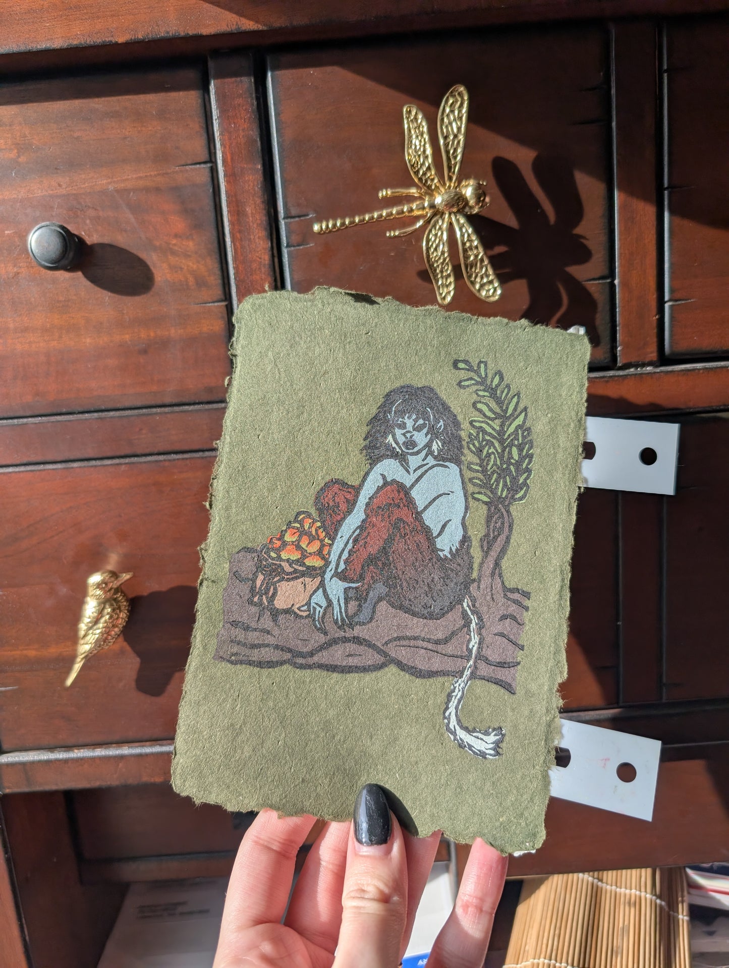 Kerkopes - Original Limited Edition Relief Print