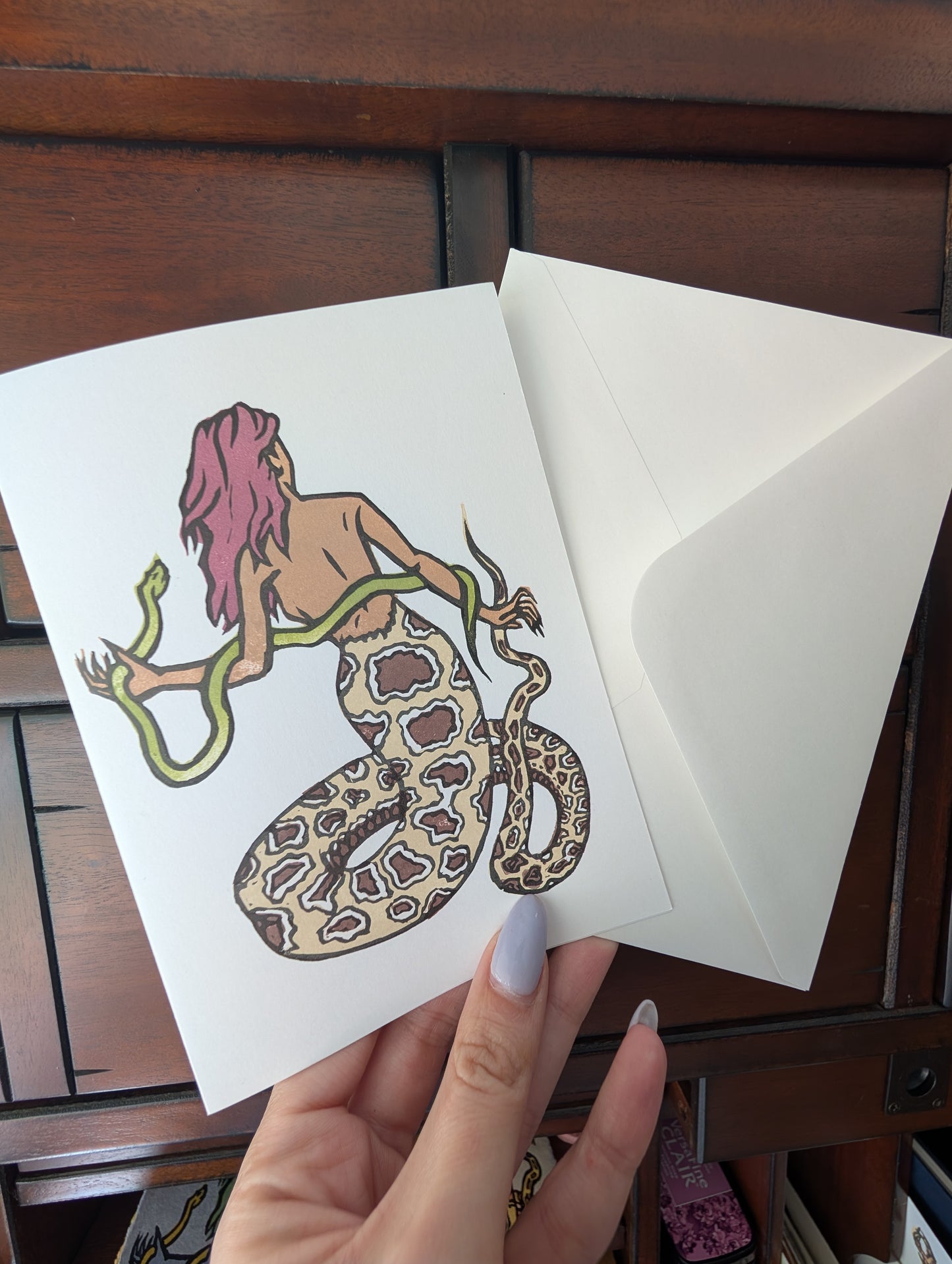 2025 Patreon Notecard + Envelope