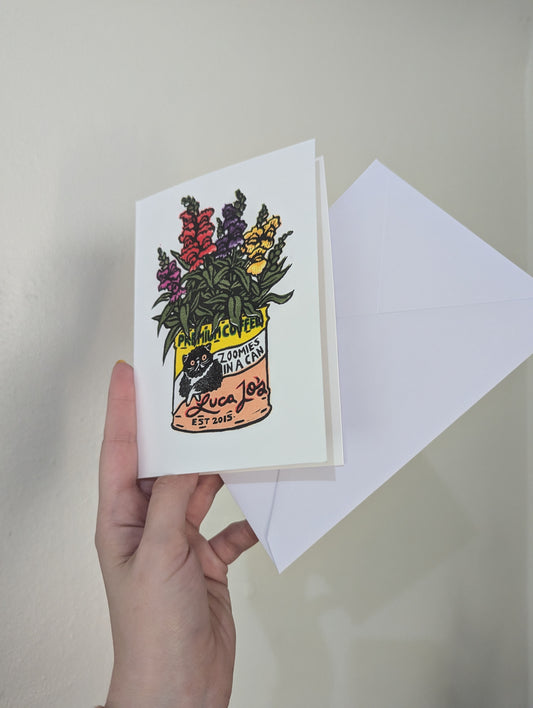 2024 Patreon Notecard + Envelope