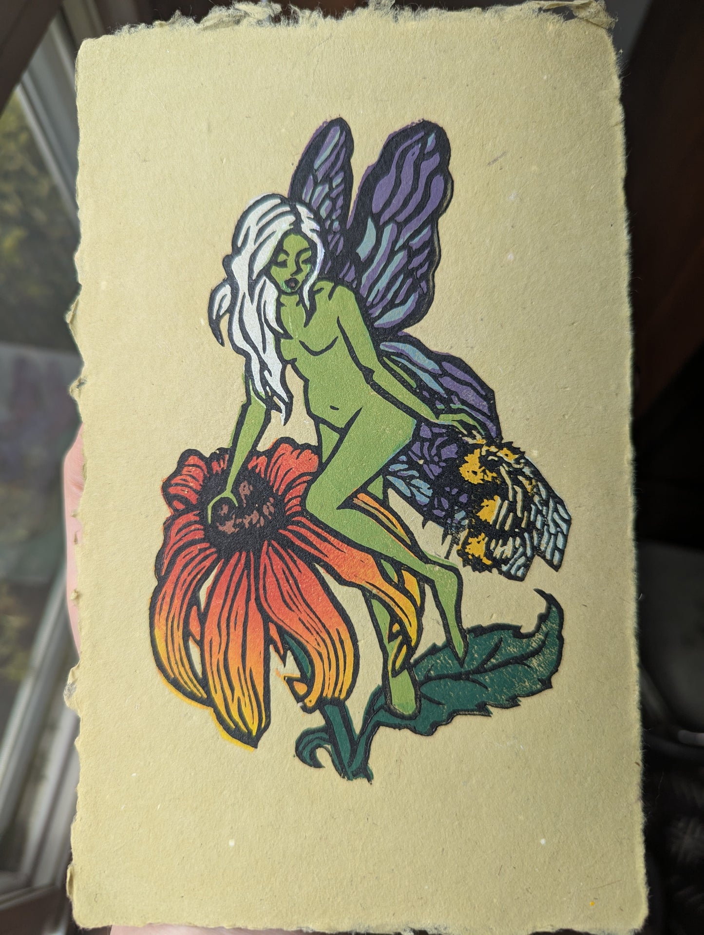 Fairy - Original Limited Edition Relief Print