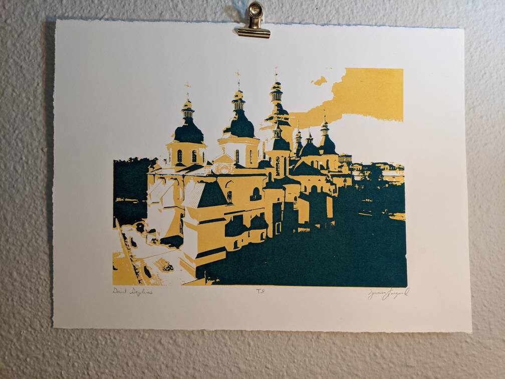 Saint Sophia's - Riso Print