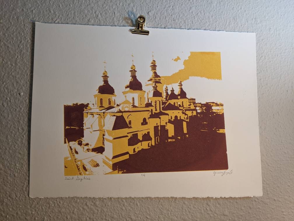 Saint Sophia's - Riso Print