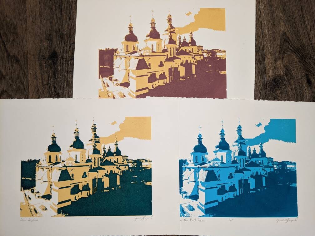 Saint Sophia's - Riso Print