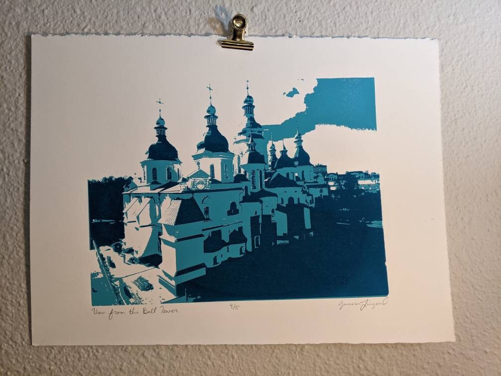 Saint Sophia's - Riso Print