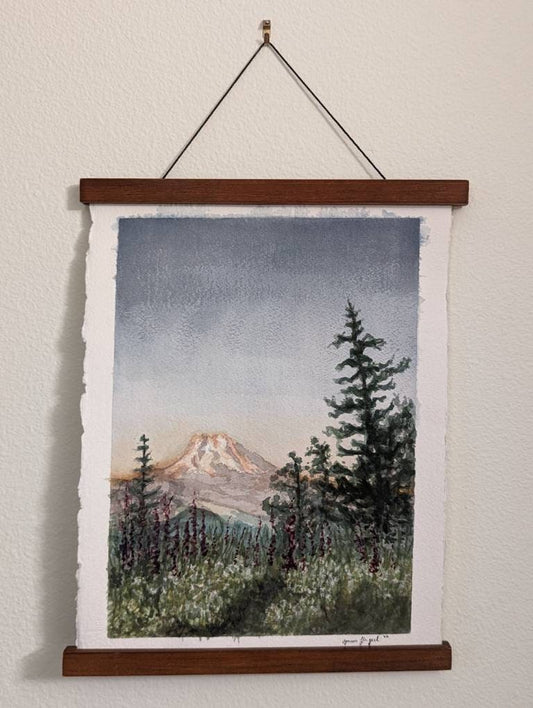 Mount Rainer - Original Watercolor