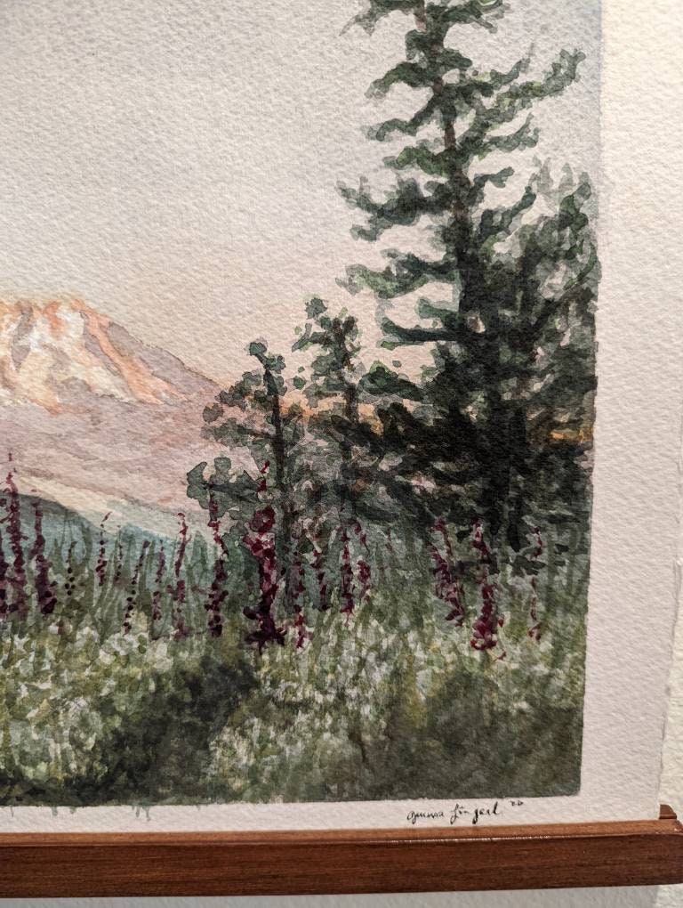 Mount Rainer - Original Watercolor