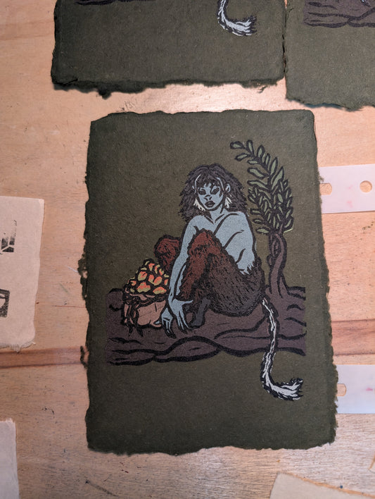 Kerkopes - Original Limited Edition Relief Print