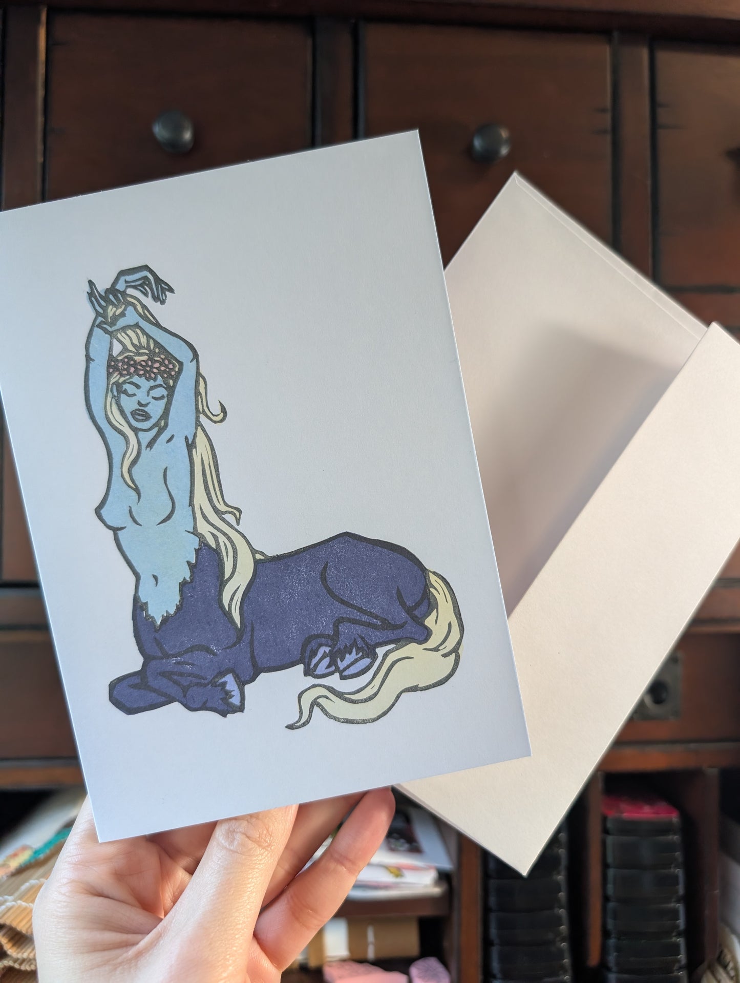 Mythical and Mystical Notecard + Envelope