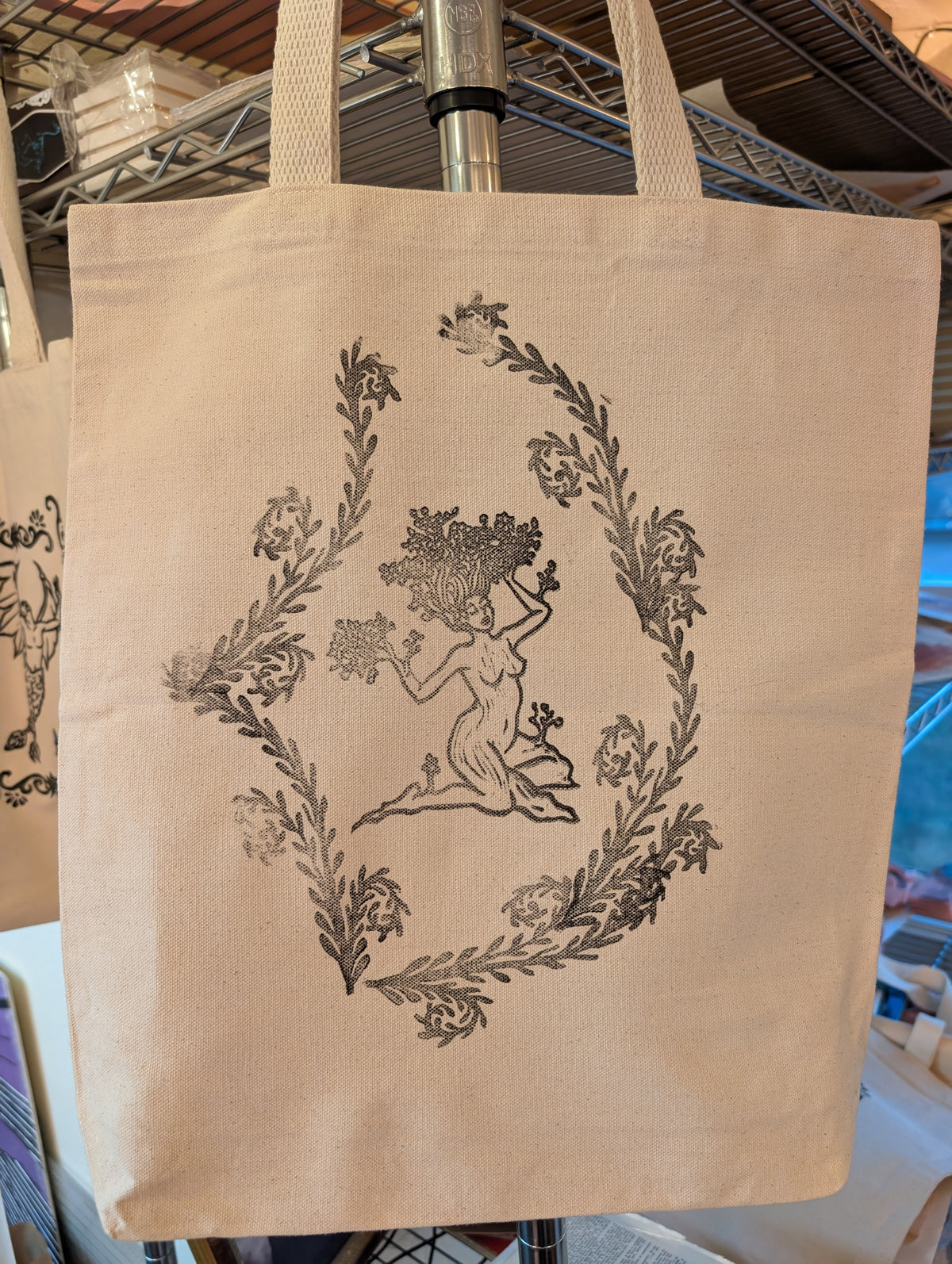 Mythical & Mystical Hand Printed Tote Bags