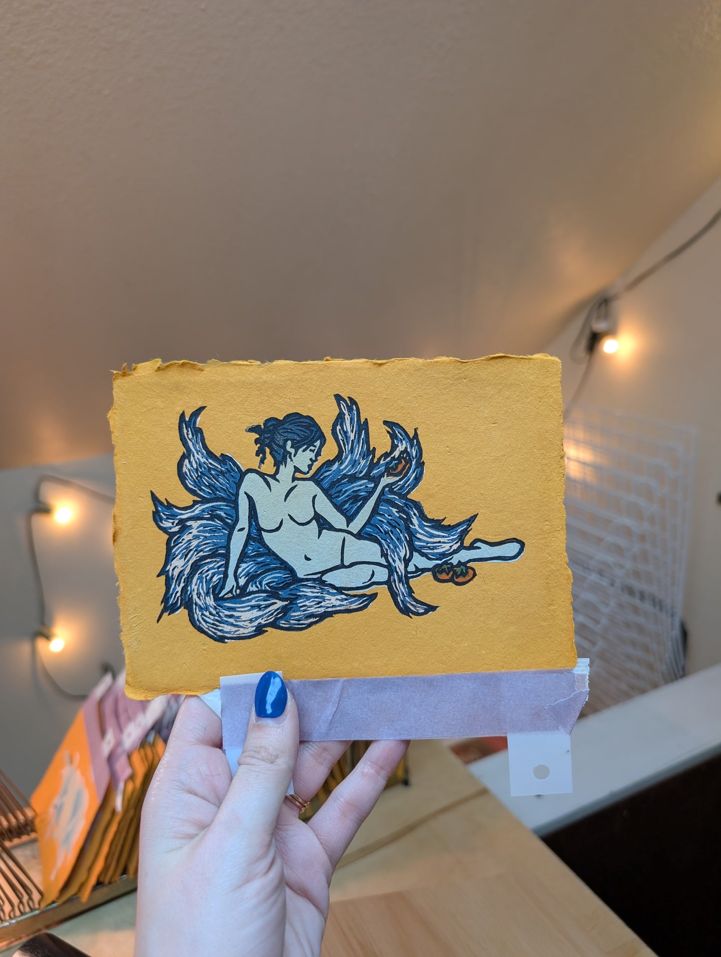 Gumiho - Original Limited Edition Relief Print