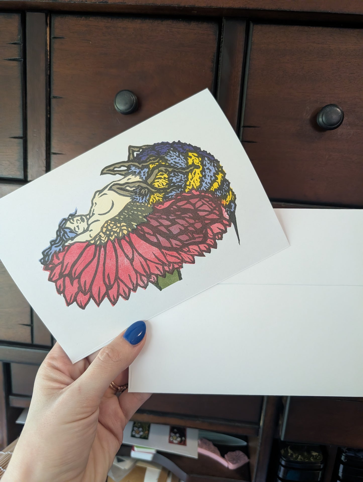 Mythical and Mystical Notecard + Envelope