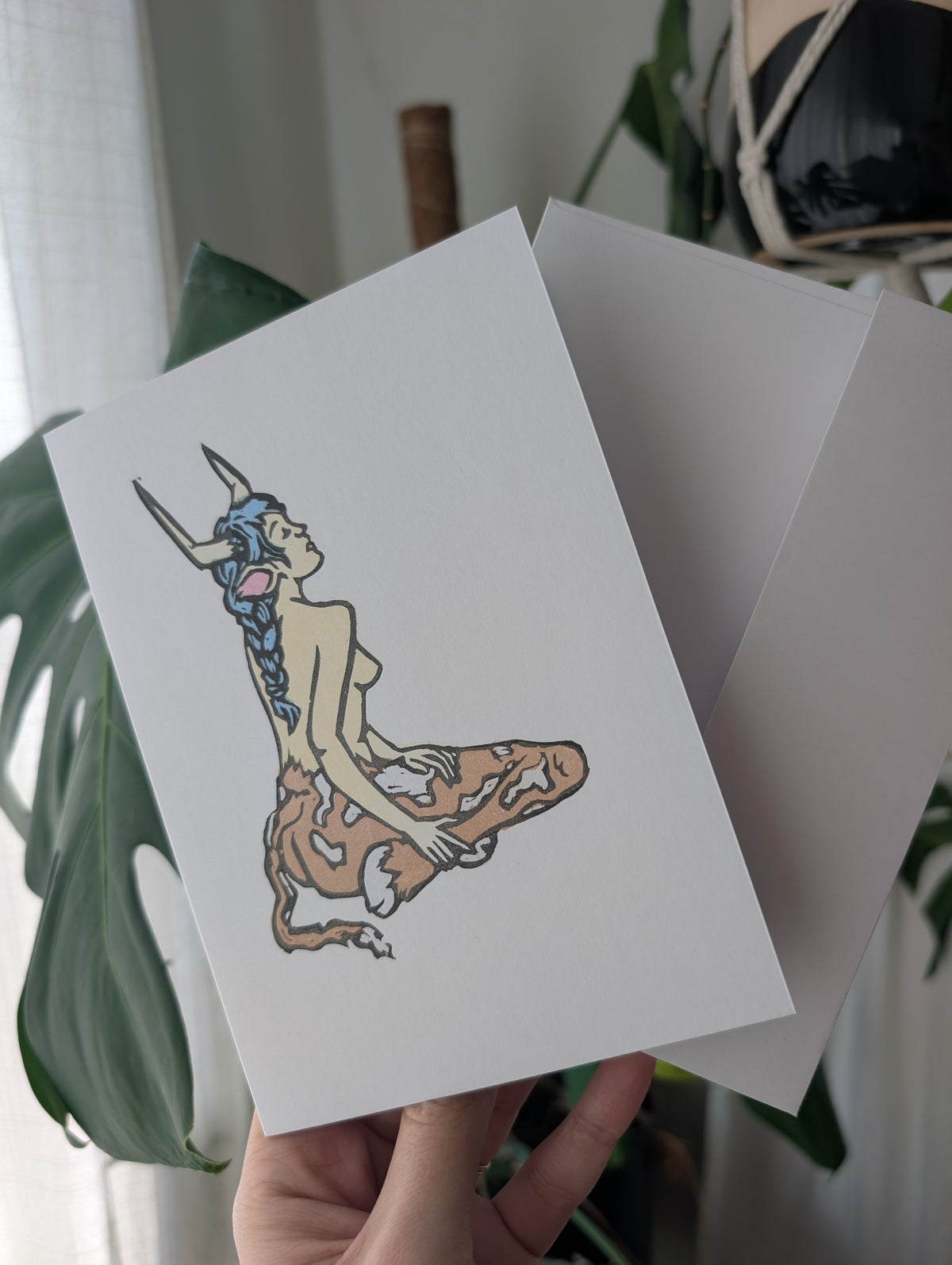 Mythical and Mystical Notecard + Envelope