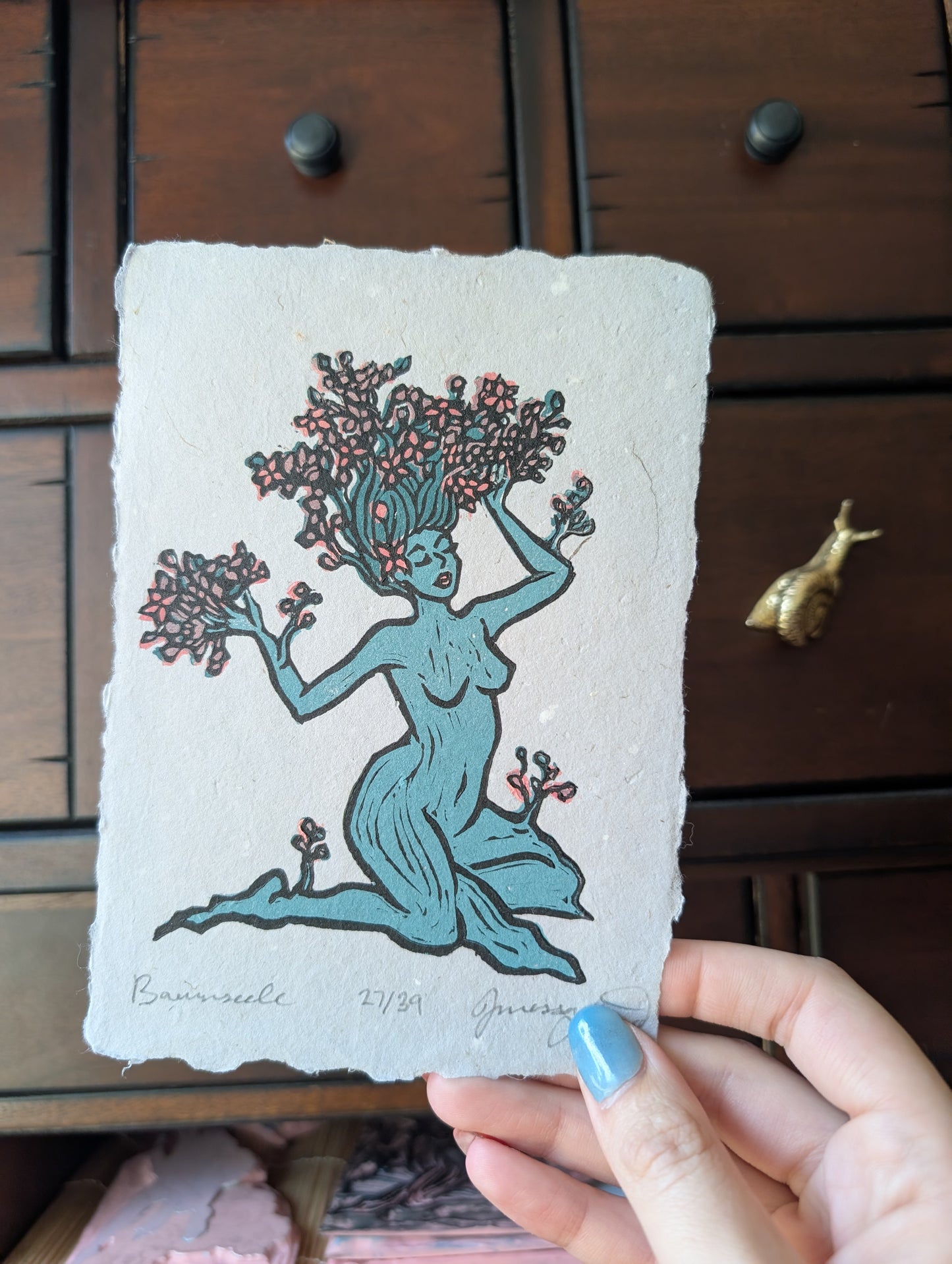 Baumseele - Original Limited Edition Relief Print