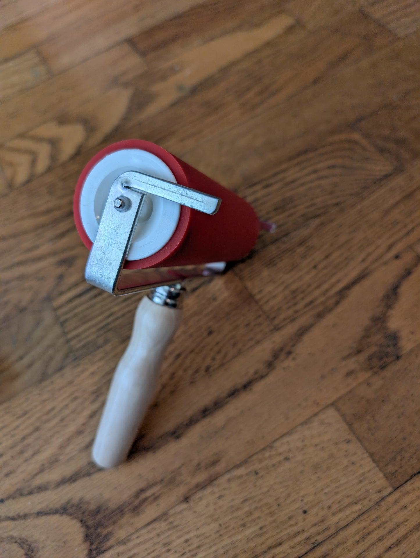 4" Brayer with Wooden Handle