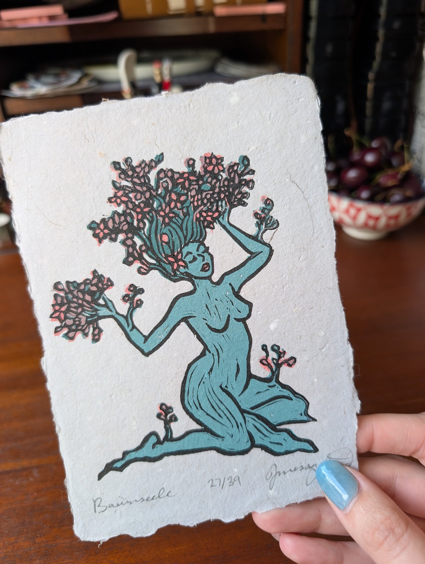 Baumseele - Original Limited Edition Relief Print