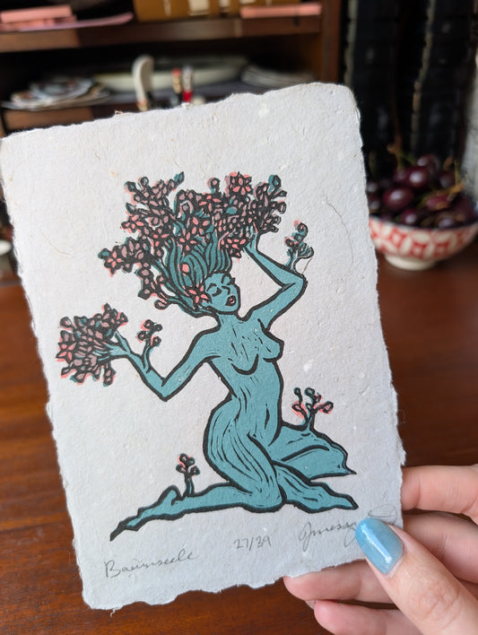 Baumseele - Original Limited Edition Relief Print
