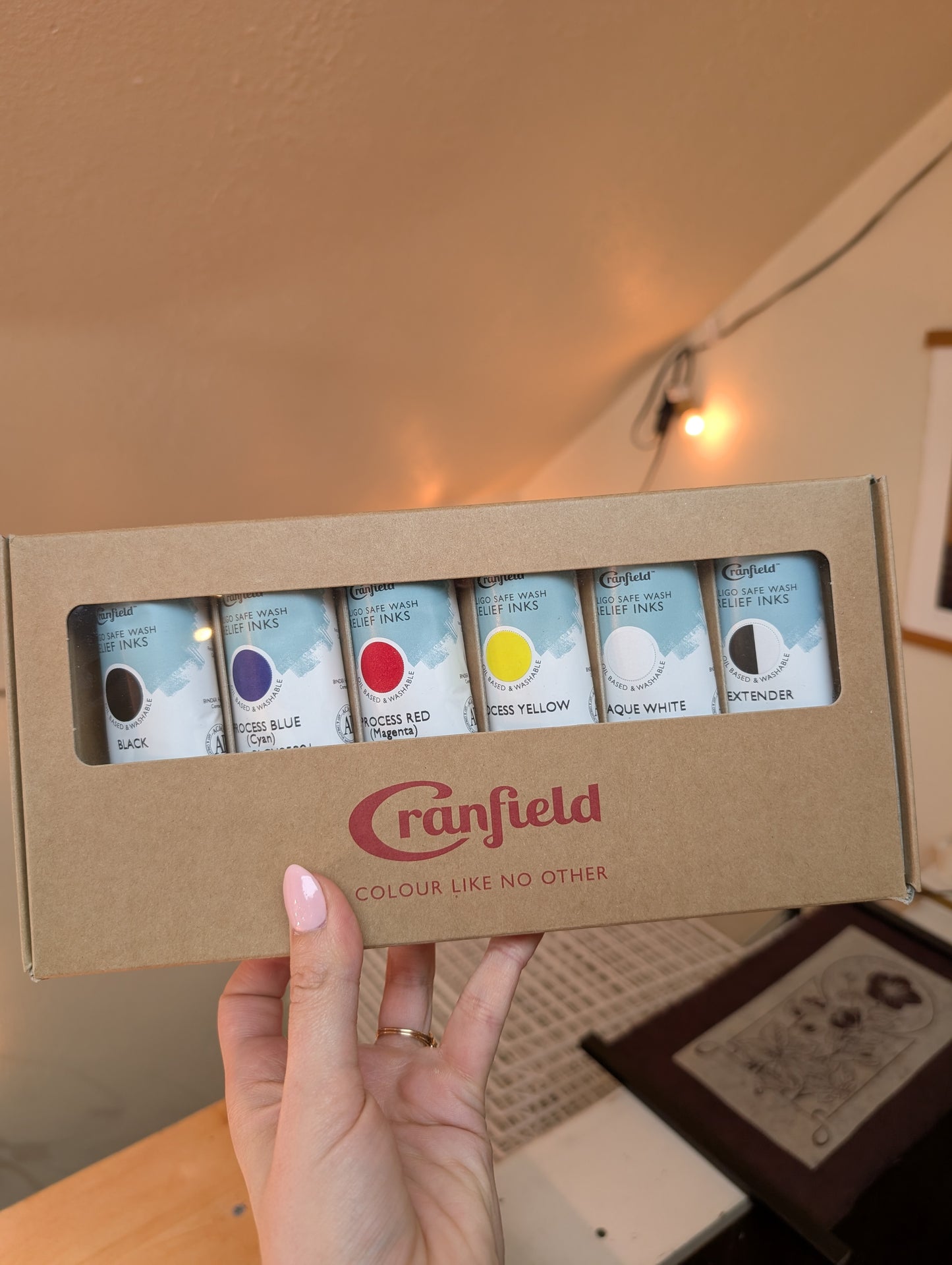 Caligo Safe Wash Ink -Set of 6 (Process Colors)