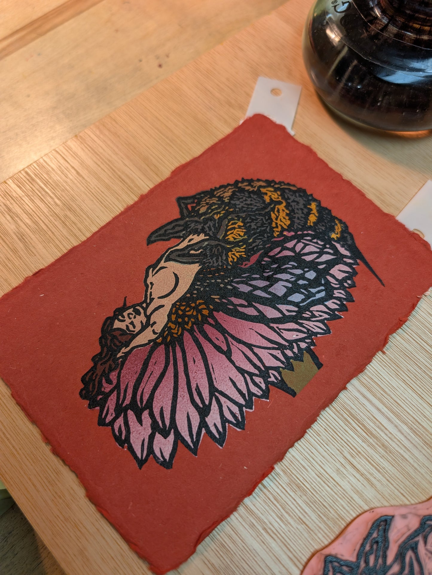 Thriae - Original Limited Edition Relief Print