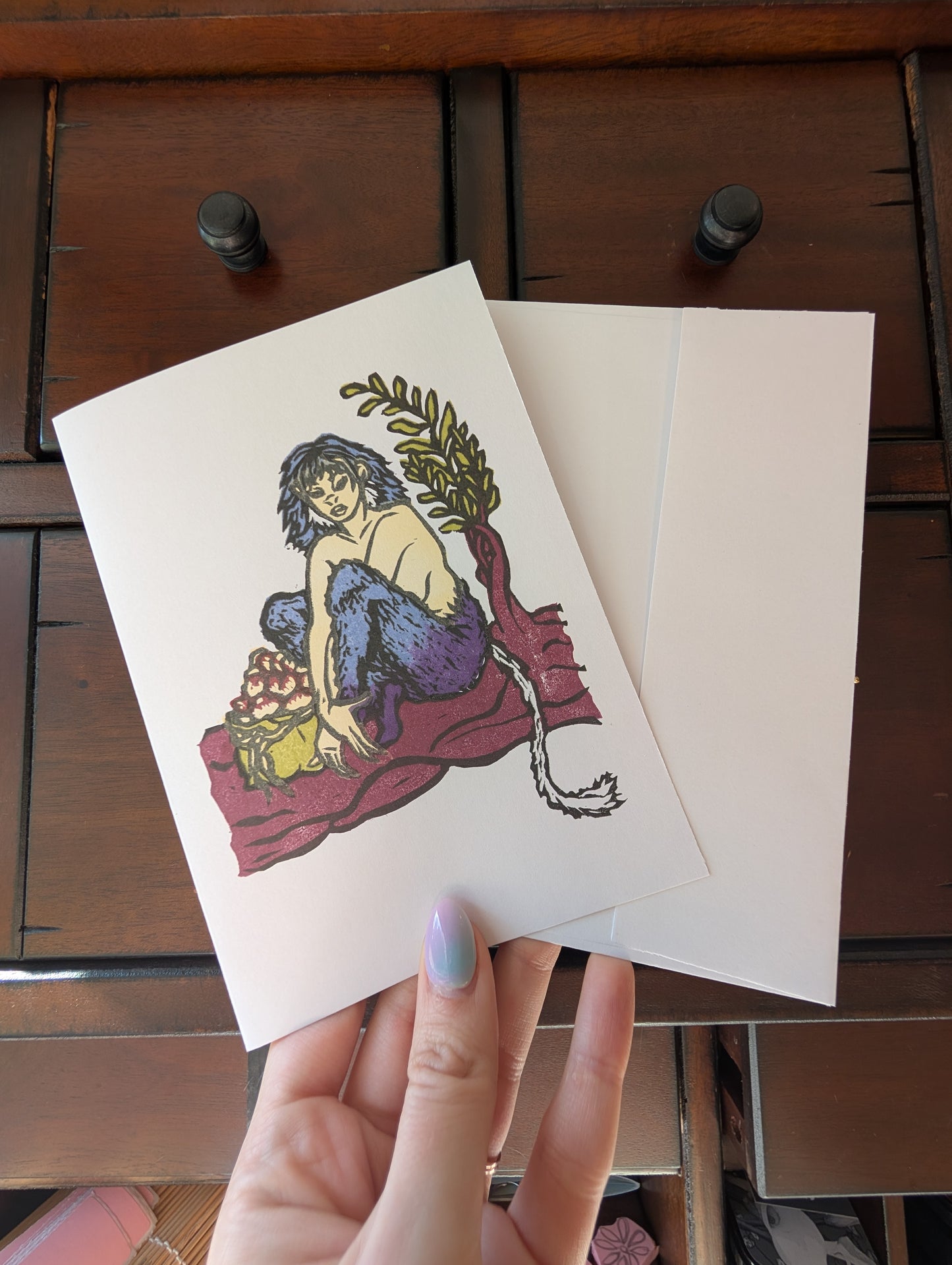 Mythical and Mystical Notecard + Envelope