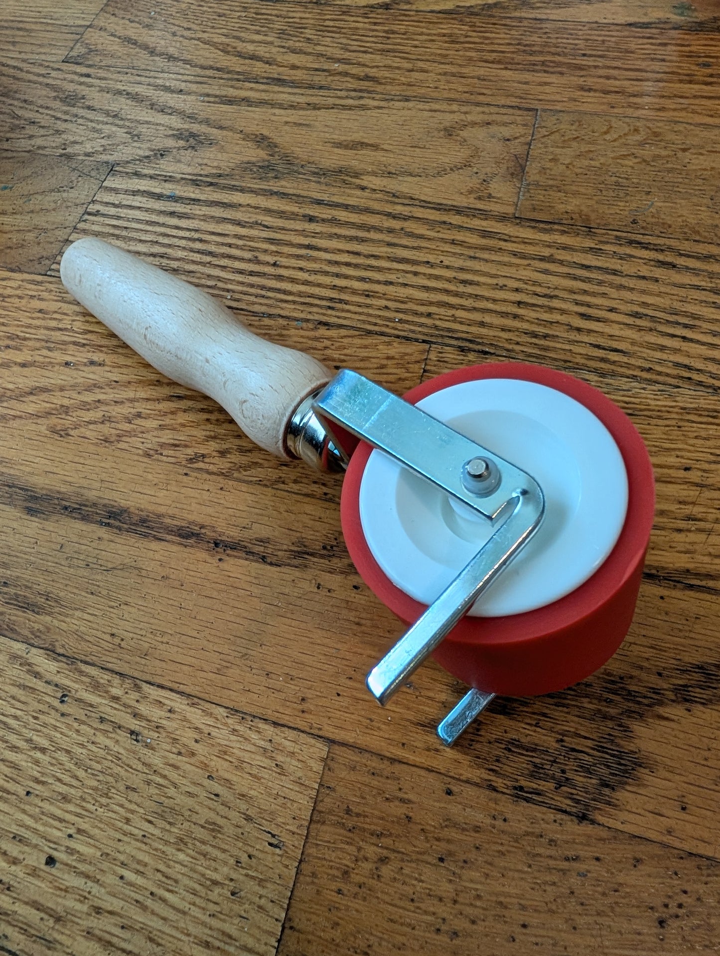 2" Brayer with Wooden Handle