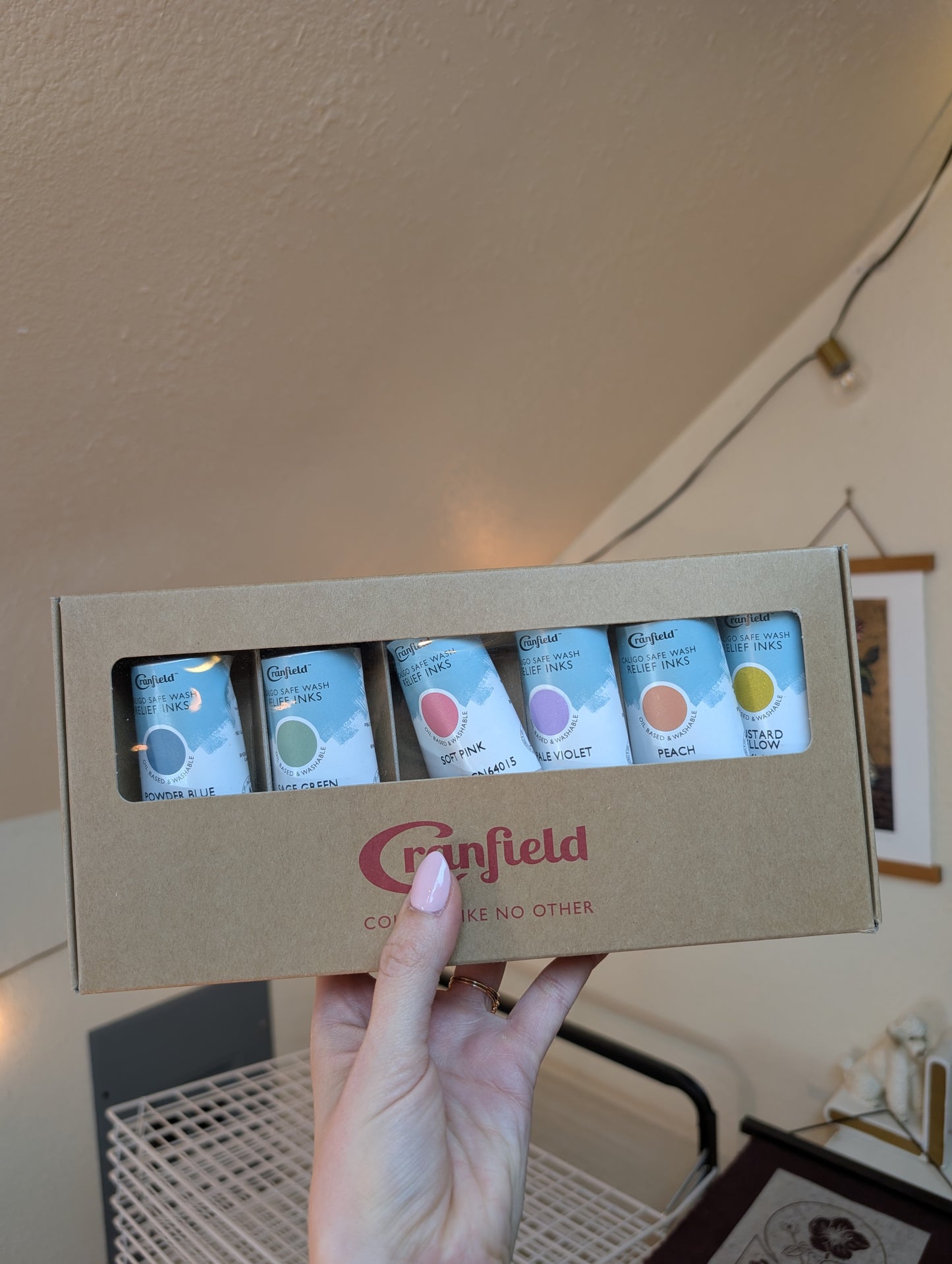 Caligo Safe Wash Ink -Set of 6 (Soft Shades)