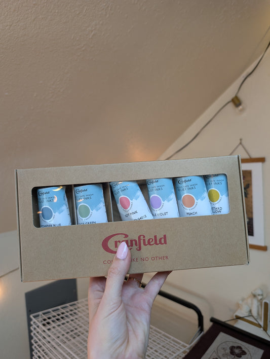 Caligo Safe Wash Ink -Set of 6 (Soft Shades)