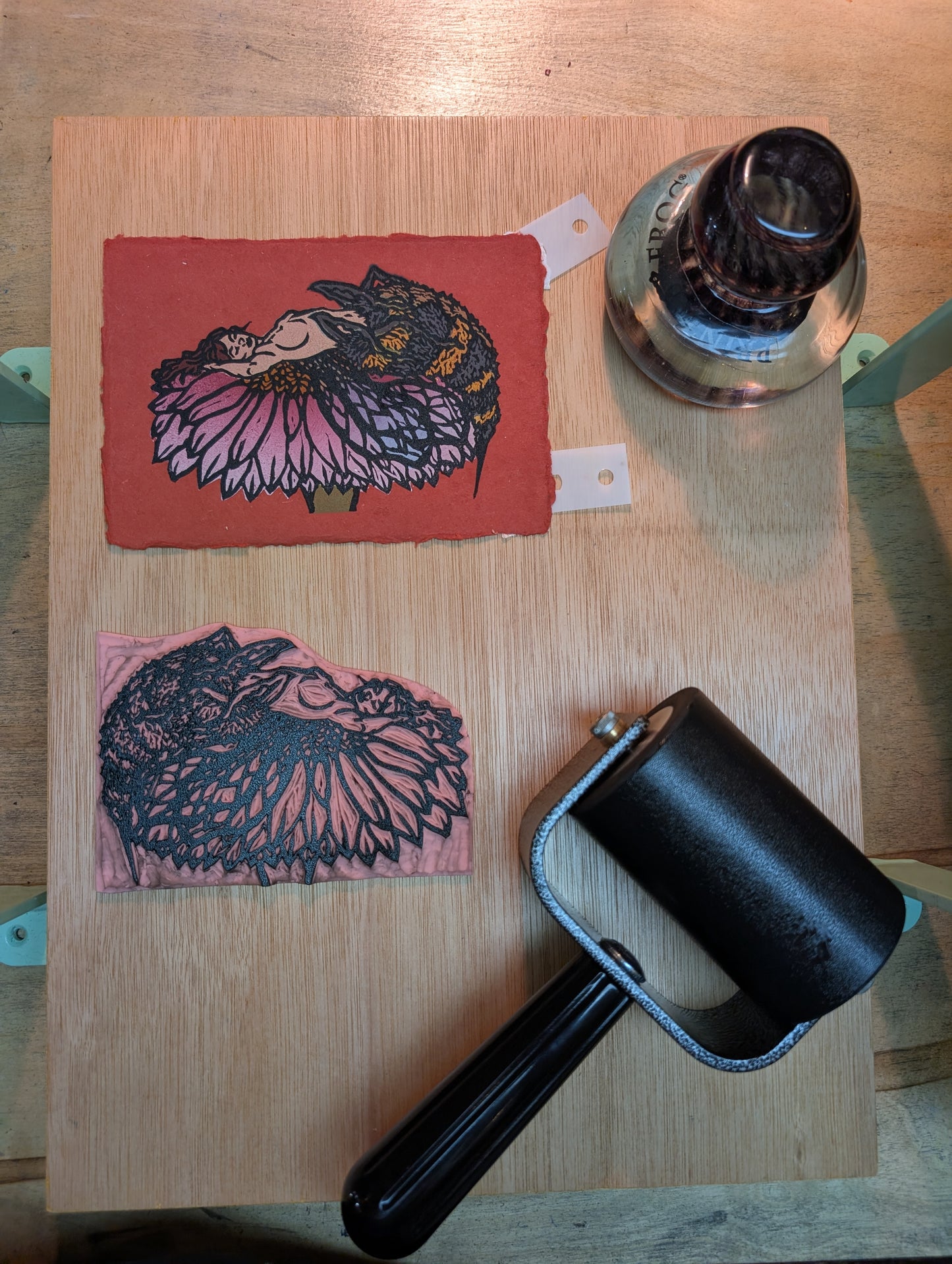 Thriae - Original Limited Edition Relief Print